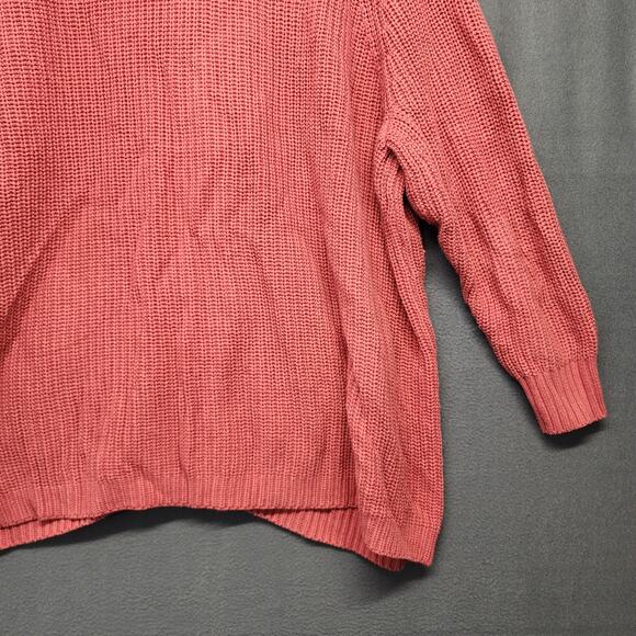 Woman Within Cardigan Sweater Womens Plus Size 3X Pink V Neck Casual - Picture 13 of 13